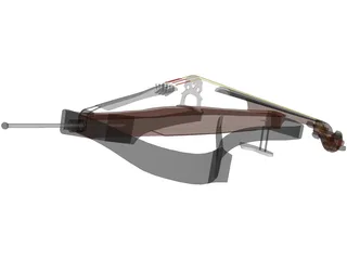 Electronic Cello 3D Model preview