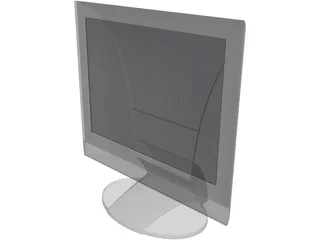 Monitor ViewSonic vx2000 3D Model preview