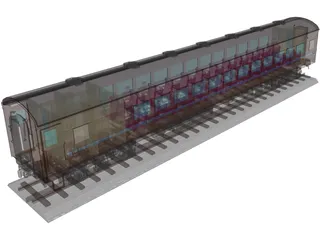 Wagon SW 3D Model preview