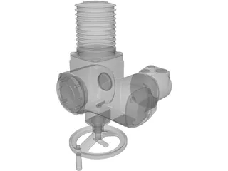 Auma Norm SE Actuator 3D Model preview