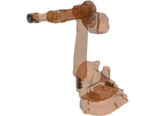 ABB IRB 1600ID 6-axis Robot 3D Model preview