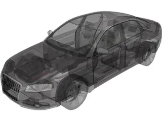 Audi S4 3D Model preview
