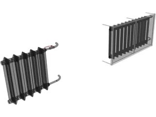 Radiator 3D Model preview