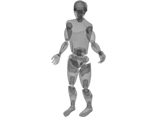 Crash Test Dummy 3D Model preview