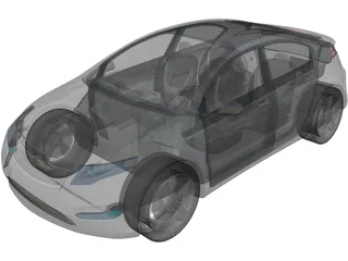 Chevrolet Volt 3D Model preview