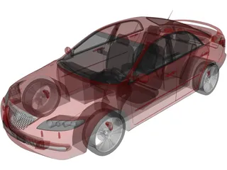 Mazda 6 MPS (2006) 3D Model preview