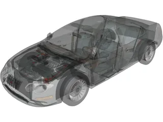 Chrysler 300M [+Interior] (1999) 3D Model preview