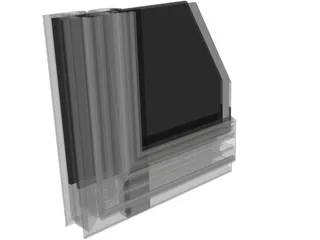 Window Frame Sample 3D Model preview