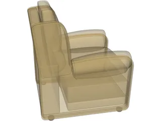 Armchair 3D Model preview