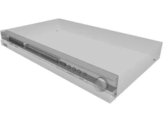 Panasonic DVD Player 3D Model preview