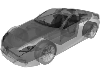 Lexus LFA 3D Model preview
