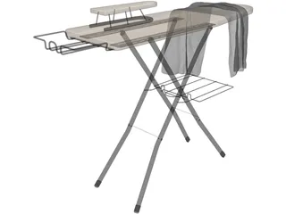 Ironing Board 3D Model preview