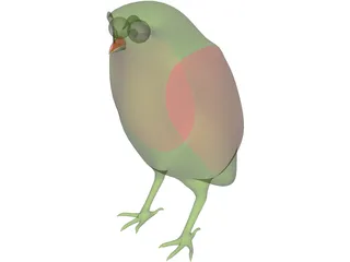 Owl 3D Model preview
