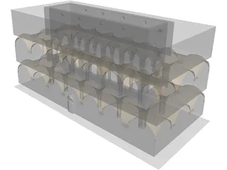 Sponza Atrium 3D Model preview