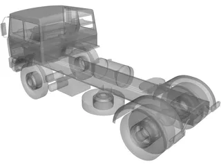 Renault Truck 3D Model preview