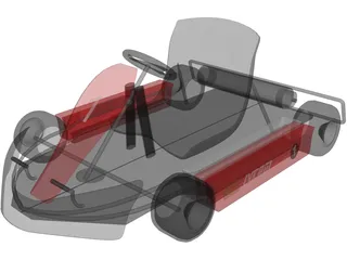 Kart 3D Model preview