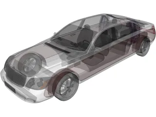 Maybach S57 (2009) 3D Model preview