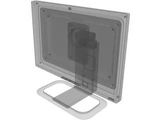 HP L1710 Monitor 3D Model preview