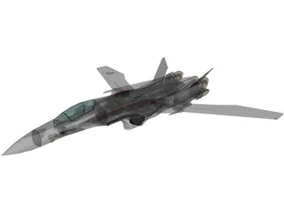 VF-25F 3D Model preview