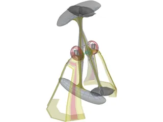 Banana Ride 3D Model preview