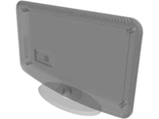 Samsung TV 40 Inch 3D Model preview