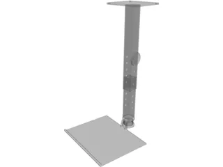 Projector Holder 3D Model preview