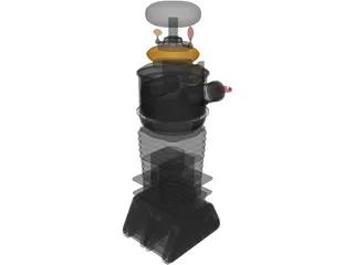 Lost In Space B-9 Robot 3D Model preview