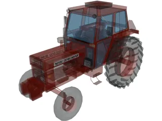 Volvo BM T650 Tractor 3D Model preview