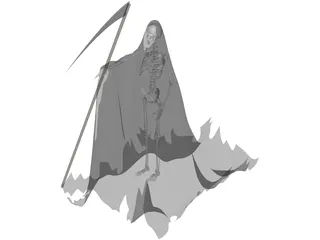 Death 3D Model preview