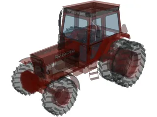Volvo BM 2654 Tractor 3D Model preview