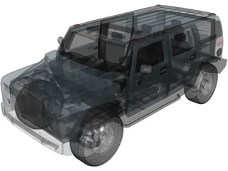 Rolls-Royce Phantom SUV Concept (2011) 3D Model preview