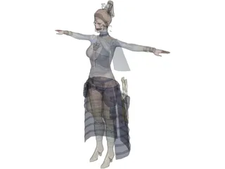 Woman 3D Model preview