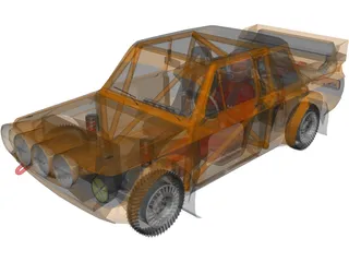 ZAZ 968 M Turbo 3D Model preview