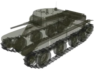 BT-5 3D Model preview