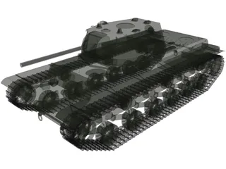 KV-1 3D Model preview