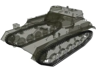 T80 3D Model preview