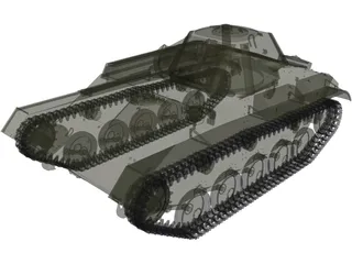 T70 3D Model preview