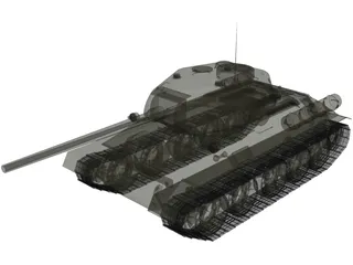 T34 (1985) 3D Model preview