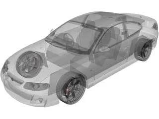 Holden Monaro 3D Model preview