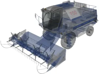 Thresher 3D Model preview