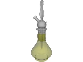 ELG Hookah 3D Model preview