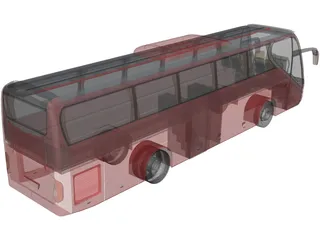 Volvo Bus 3D Model preview
