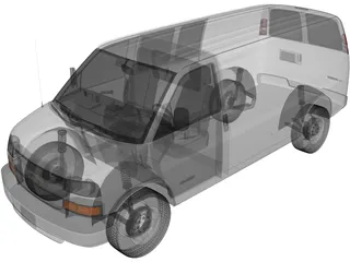 Chevrolet Express 3D Model preview