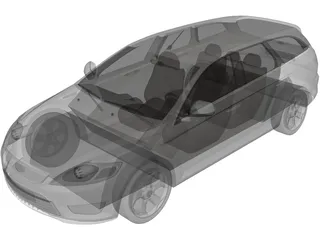 Ford Mondeo Sportbreak 3D Model preview