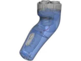 Electric Shaver 3D Model preview