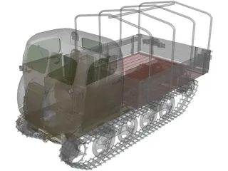 Stery Transporter 3D Model preview