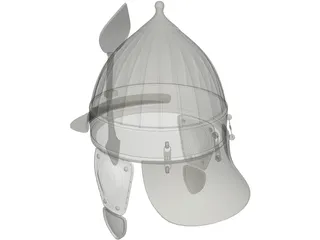 Otoman Helmet 3D Model preview