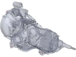 Mendeola 2D Transmission 3D Model preview