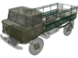GAZ-66 3D Model preview