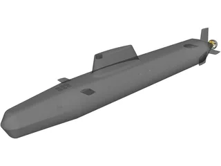 HMC Astute S119 3D Model preview
